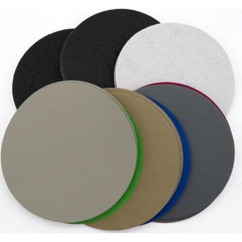 30pcs 150mm /6" Inch Grit 60-1000 Water Dry Sanding Discs Hook Loop Sandpaper Flocking Round Sandpaper Disk Sand Sheet