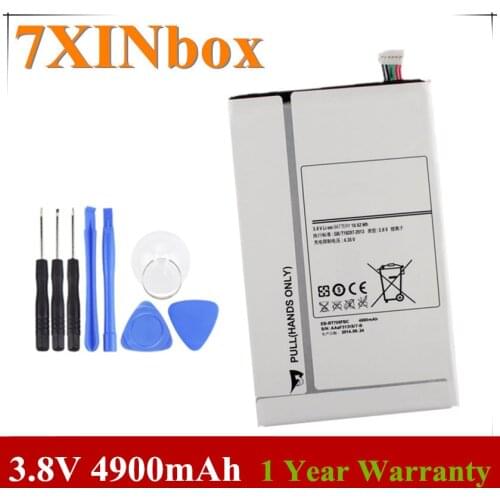 7XINbox 3.8V 4900mAh EB-BT705FBE Battery For SAMSUNG GALAXY Tab S 8.4 T700 T701 T705 T705C T707 Tablet EB-BT705FBC EB-BT705FBU