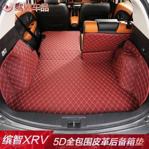 No Odor Full Covered Customized Carpets Waterproof Rugs Non Slip Easy Clean Durable Car Trunk Mats for VEZEL/XRV