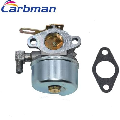 Carbman NEW CARBURETOR FOR TECUMSEH LH195SP 67529D LH195SP 67530D ENGINE 640299B SNOW BLOWER CARB Parts