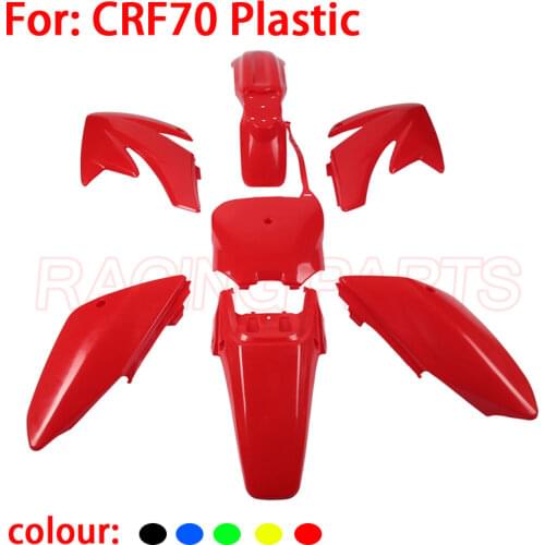CRF 70 Plastic covers Fairing Kits CRF70 dirt Pit Bike Procket Bike Xmotos Baja DR50 49 50cc 70 90 110 Kayo HK 160
