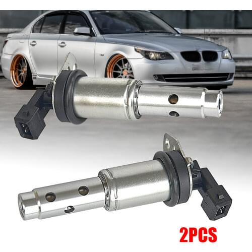 2pcs Vanos Camshaft Solenoid Valve N51/N52/N54 for BMW E82 E90 E92 E60 F10 E83 E70 E85 E89 Z4 11367585425 917241