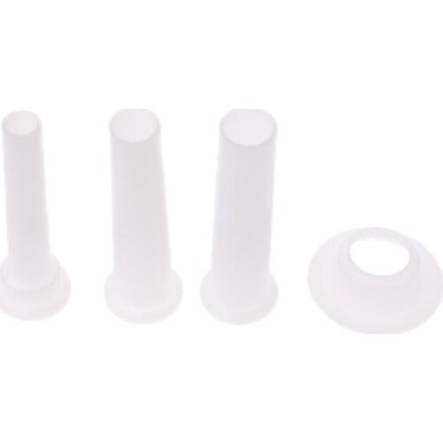 K5DC 3 Pcs Universal Sausage Stuffing Tube Plastic Stuffers For Casing Meat Grinder