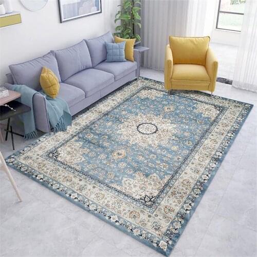 Moroccan Living Room Carpet Home Vintage Rugs For Bedroom American Carpets Sofa Coffee Table Rug Study Room Ethnic Floor Mat