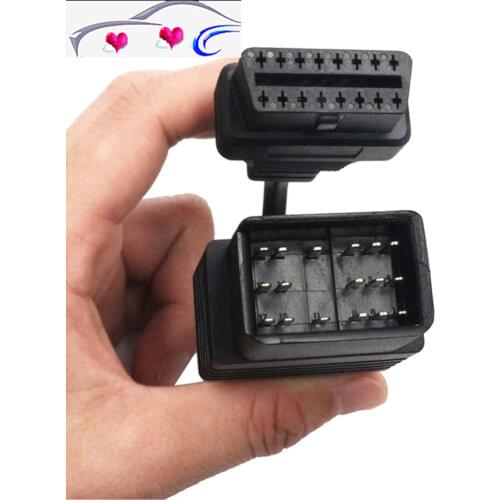 Special Offer For Toyota 17Pin Male To 16Pin OBDII Femal Diagnostic Cable OBD2 Connector Adapter For Toyota 17 Pin Free Shipping