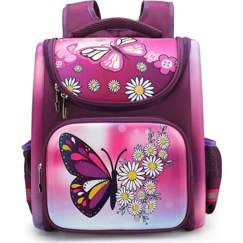 Waterproof Orthopedic Kids 3D Cartoon School Bags Girls Boys Owl Primary Schoolbags Children School Backpacks Mochila Escolar