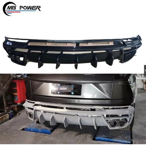 High Quality Exterior Body Parts For Lam M Style Bodykits With Front Lip Side Skirts Over Fenders Side Mirror Cover