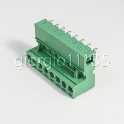 2x Block Terminal Connectors 2EDG 5.08-8P 90 Degree