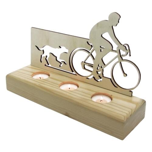 Didideko Wood Tealight Candle Holder for Jeep