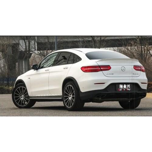 For Benz GLC Coupe GLC200 Spoiler GLC260 Spoiler ABS Car Rear Wing Spoiler For Benz Coupe GLC300 Spoiler 2017