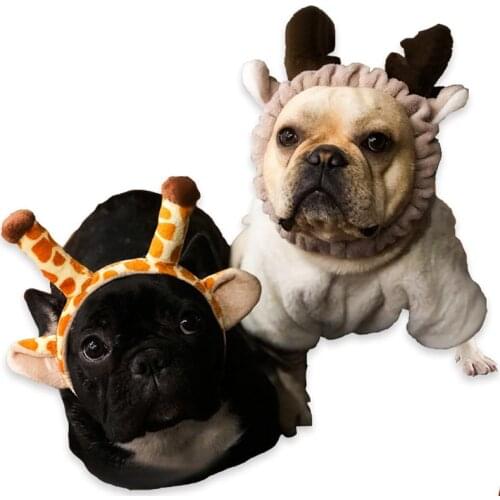 Cosplay Dog Cat Hat Pet Dog Cap Dogs Accessories For Small Dogs Dress Up Costume Pets Products Cat Hat For French Bulldog York