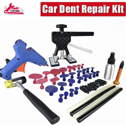 Paintless Car Body Dent Repair Tool,Auto Dent Removal Kit Dent Puller Dent Repair Remover for Auto Body Motorcycle Repair