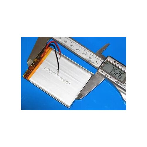 Free shipping 1pcs 505573 505575 3.7v 2500mah li-polymer rechargeable lithium battery li-po for GPS navigator