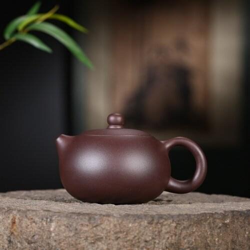 Undressed ore purple clay card cover xi shi pot of traditional big product process kiln light popular hot style