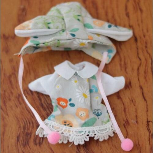 New Fashion 16cm Doll Clothes Accessories Everyday Casual Clothes DIY Handmade Dress Up Clothes 1/12 Doll Universal Girl Toy