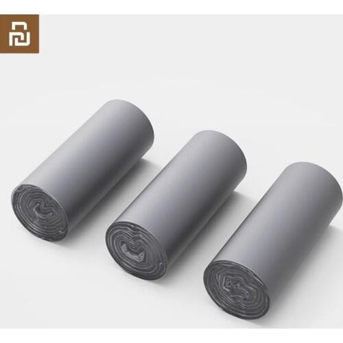 Original Youpin Metallic flat mouth garbage bag Thickened leakproof Strong bearing capacity Full of resilience