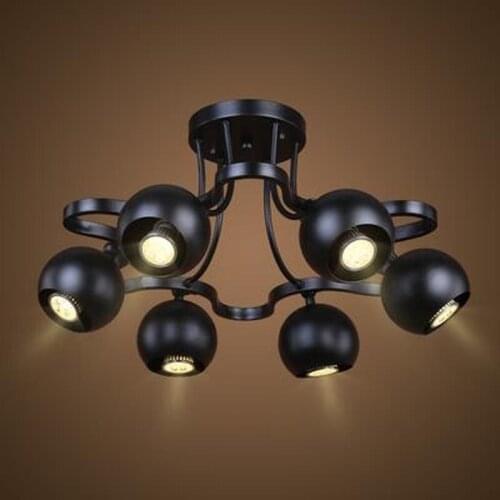 LED Loft Iron Rotatable LED Lamp.LED Light.Ceiling Lights.LED Ceiling Light.Ceiling Lamp For Bar Store Restaurant