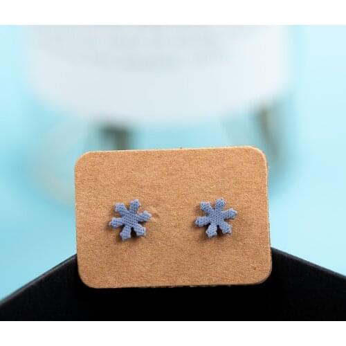 Multicolor small flower ceramic earrings Fashion Gift Ear Studs Jewelry Wholesale For Women Girl #LY132