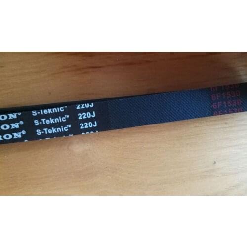 220J6 6PJ559 22inch 6ribs serpentine belt poly rib belt ribbed belt washing machine / treadmill motor drive belt