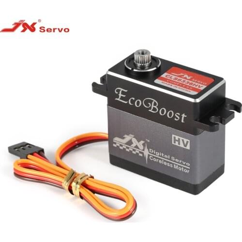 JX CLS6336HV 35KG 6-7.4V High Voltage Metal Gear Aluminium Shell Digital Coreless Servo for 1/8 RC Car & 2000mm Fixed-Wing Airpl