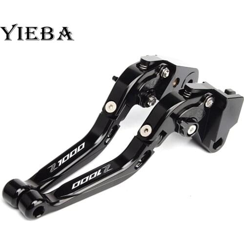 Motorcycle CNC Folding Extendable Brake Clutch Levers For KAWASAKI Z1000 Z 1000 2007-2016 2015 2014 2013 2012 2011 2010 2009
