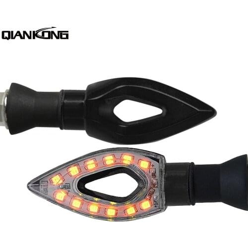 For kawasaki NINJA250/300R Z250/Z300/VERSYS 300X Motorcycle LED Turn Signal Light 12 Led Indicator Light Light Lamp