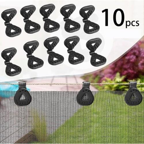 Shade Cloth Fabric Clips Attachment and Placement for Sun Shade Net, Anti Bird Netting, Garden Netting,Shade Netting Accessories