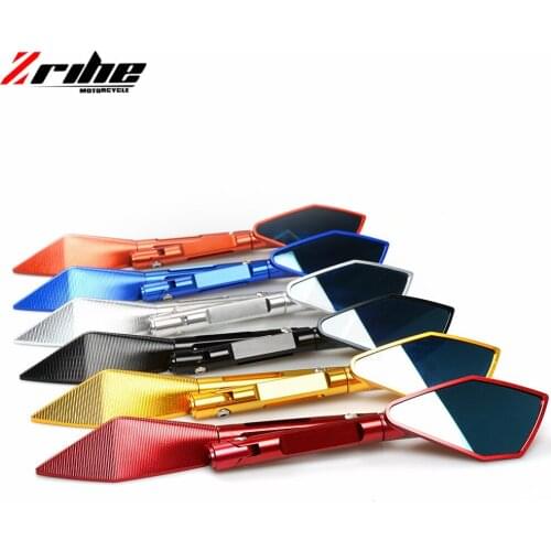 For 1Pair Universal Motorcycle Backup Rearview Mirrors accessories rear view mirror For Aprilia RSV 1000 MILLE/R 1999 2000 2001