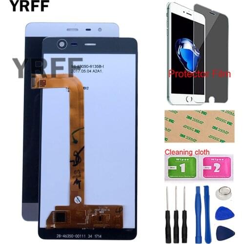 LCD Display Touch Screen For Micromax Q4202 LCD Display Screen With Touch Screen Digitizer Panel Sensor Assembly Tools