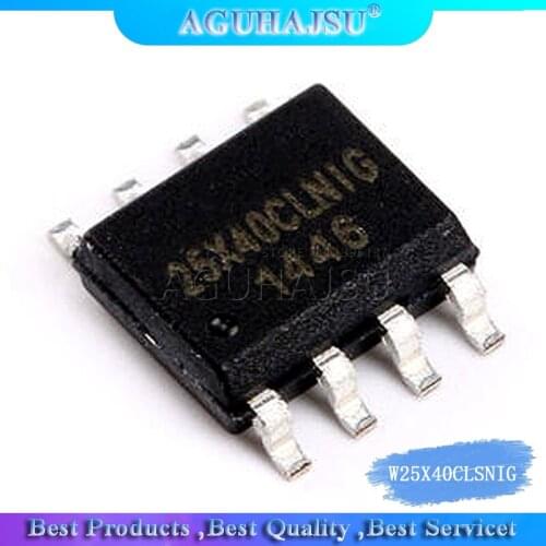 10pcs W25X40CLSNIG W25X40CL SPI FALSH SOP8 4Mbit W25X40 W25X40BVSNIG