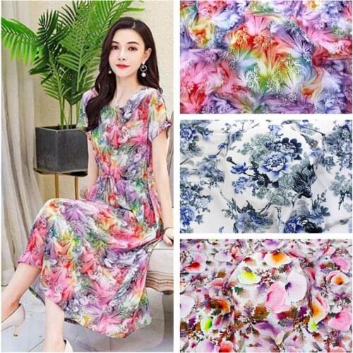 150cm Width 60D Silk Fabric Chinese Ancient Costume Clothing Silk Scarves Luxury Fabric for Patchwork, Applique, DIY Crafts