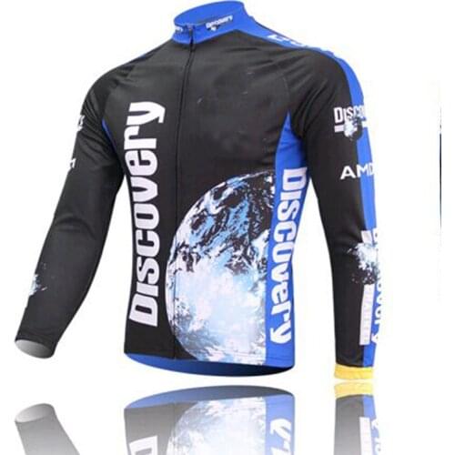 2021 Brand Spring Cycling Jerseys Discovery Long Sleeves Bicycle Clothing Autumn Bike Clothes Maillot Ciclismo Breathable