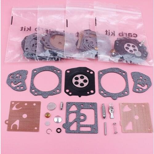 5pcs/lot Carburetor Repair Rebuild Overhaul Kit For Husqvarna 234 238 242 254 261 262 Walbro K20 HDA Chainsaw Spare Replace Part