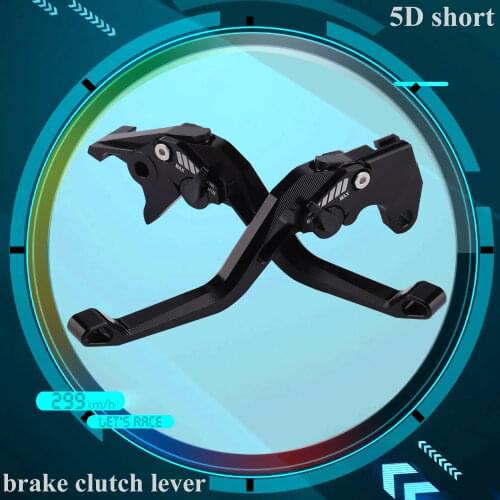 For Triumph DAYTONA 955i 04-2006 675 STREET TRIPLE 2008-2015 Motorcycle Rhombus 5D Brake Clutch Levers Aluminum 3D Short Tie Rod