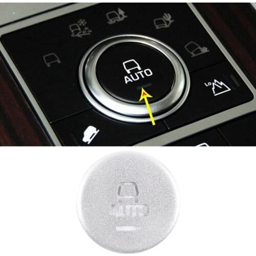 Car Styling for Land Rover Range Rover Aluminum Alloy Car Gear Knob Patch Button Cover Stickers Interior Accessories