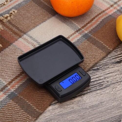 0.1-0.01g LCD Precision Scale Gram Electronic Jewelry Scales Balance Kitchen Scale For Tea Baking Electronic Scale Portable