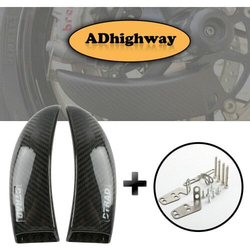 Motorcycle Front Brake Disc Air Ducts Cooling System Kit Brake System Air Cooling For YAMAHA MT10 FZ10 YZF R6 R1