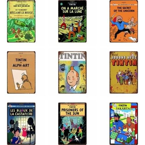 [ Mike86 ] Metal Posters Cartoon Wall Painting Gift ART Decor Pub LTA-1787 20*30 CM