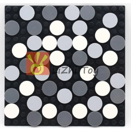 MOC Brick 4150 Tile Round 2 X 2 Building Block Education Toys Accessory Compatible with All Brands Building Blocks