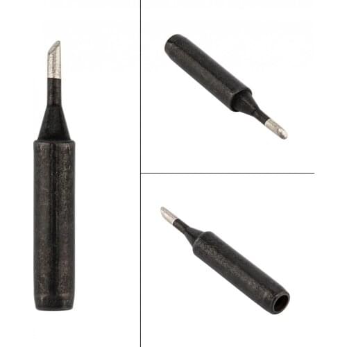 900M-T-2C Solder Tip Lead-free Black Metal Soldering Iron Tips for Hakko / 936 Soldering Rework Station