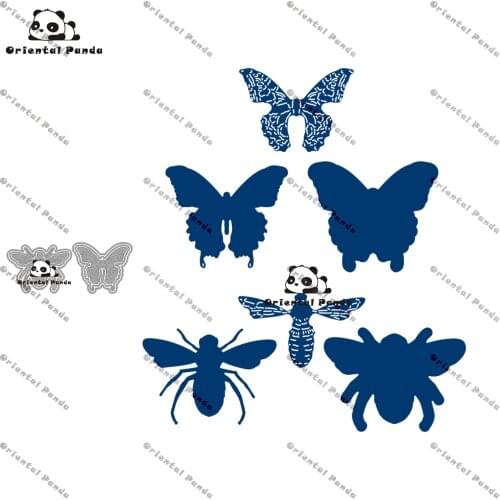 New Dies 2020 Camper Van Metal Butterflies & Bees Dies diy Dies photo album cutting die Scrapbooking Stecil cutting new dies for