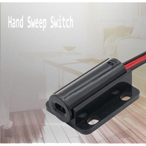 12V 5A Hand Sweep Switch IR Motion Sensor Switch For Closet Cabinet Light Wardrobe Lamp