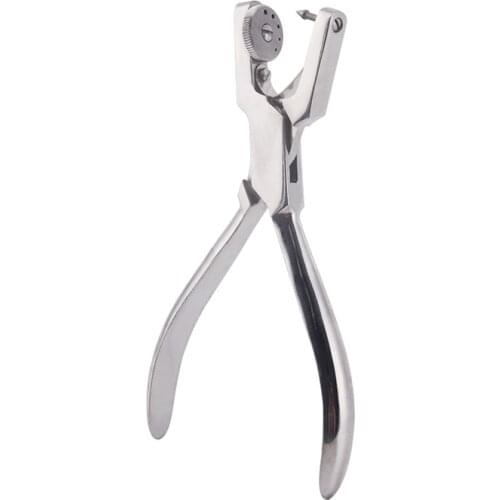 Rubber dam puncher Two types of optional rubber dam hole tool, dental consumables, stainless steel appliances