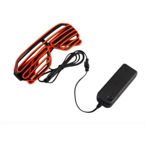 Riding LED Glasses Light Up Shades Flashing Rave Wedding Party Indoor & Night Shows & Activities Glasses Sale 2020 Hot Wholesale