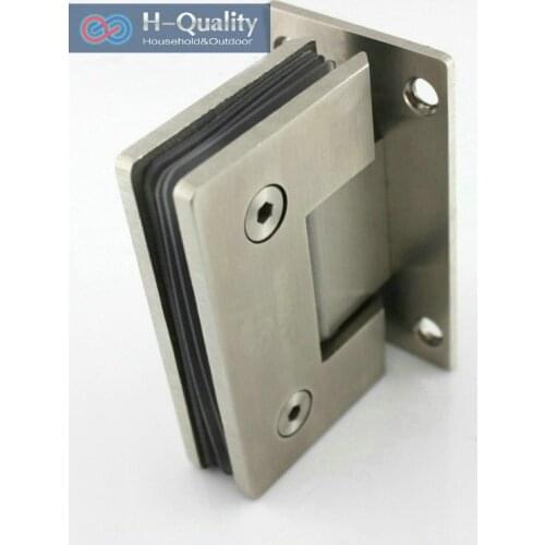 Thicken 90 Angle Precision Casting And Wire Drawing Surface Stainless Steel Glass Door Clamp, Glass Mounting Clamp, Glass Folder