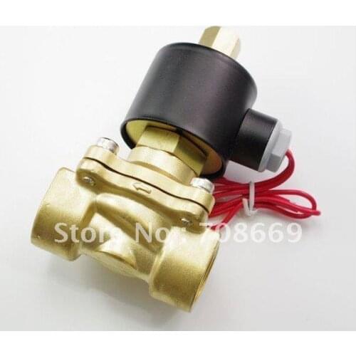 Water Air Gas Fuel NO Solenoid Valve 1/2" BSPP 24VDC