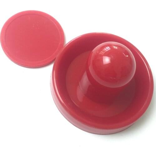 Air Hockey Accessories 2pcs 76mm Goalies & 2pcs 52mm Puck Felt Pusher mallet Adult/Kids Table games entertaining toys