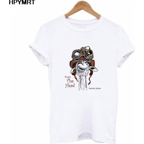 Women T-Shirt Fashion Kawaii Animal Print Casual Harajuku Summer Short Sleeve Round Neck T-Shirt Clothes Top Tee T-shirt Female
