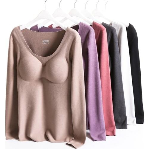 New Autumn Winter Women Double Sided Velvet Bra Warm Top Thread Seamless Multi Chested Nude Base Underwear Lingerie Bralette