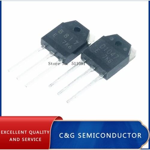 5Pairs 2SD1047 2SB817 (D1047 B817) Power Transistor